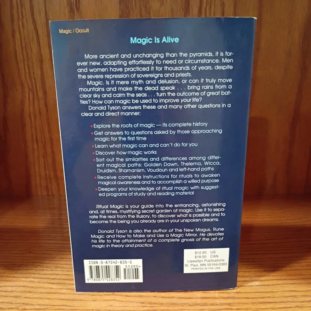 Ritual Magic: What It Is & How To Do It (Llewellyn's Practical Magic Series...